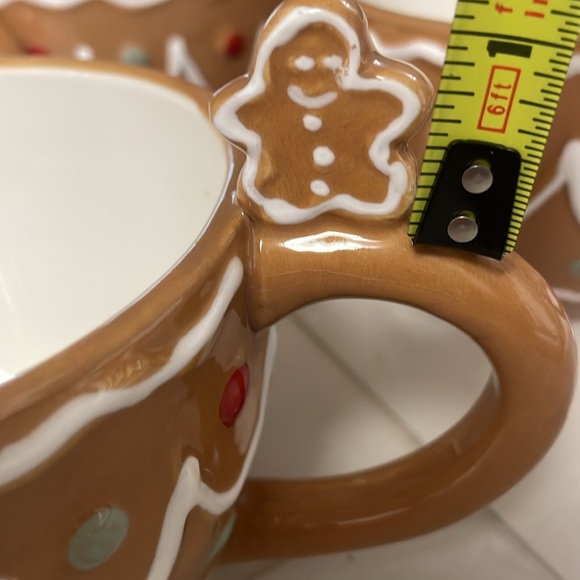 Set of 6 Gingerbread Man Figural Mugs, 18 Oz. - Picture 12 of 12